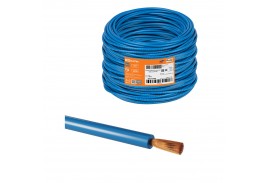 Провод ПуГВнг(А)-LS 1*4,0 ГОСТ (300м), синий TDM