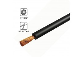Провод ПуГВнг(А)-LS 1*4,0 ГОСТ на катушке (450м), черный TDM