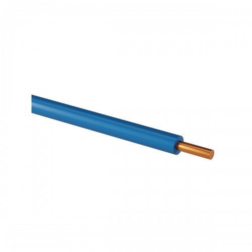 Провод ПуВнг(А)-LS 1*10,0 ГОСТ (200м), синий TDM