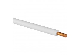 Провод ПуВнг(А)-LS 1*10,0 ГОСТ на катушке  (180м), белый TDM