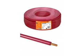 Провод ПуВнг(А)-LS 1*2,5 ГОСТ (100м), красный TDM