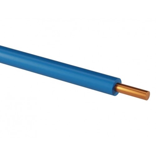 Провод ПуВнг(А)-LS 1*2,5 ГОСТ на катушке (500м), синий TDM