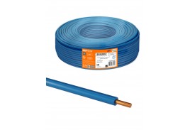 Провод ПуВнг(А)-LS 1х4,0 ГОСТ (100м), синий TDM