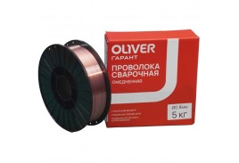 Проволока сварочная OLIVER ГАРАНТ Св-08Г2С-О 0,8мм 5 кг D200
