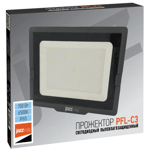 Прожектор PFL-C3 150Вт 6500К IP65 12750лм JazzWay