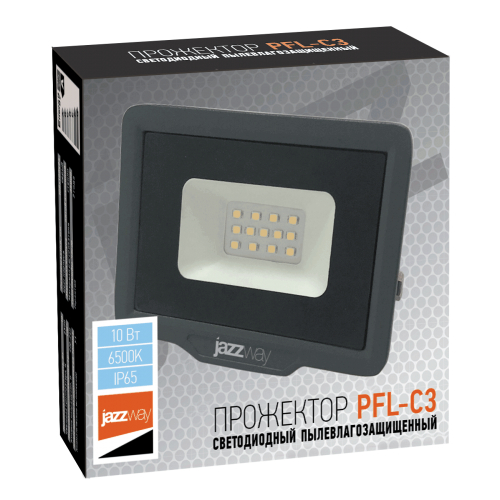 Прожектор PFL-С3 10Вт IP65 6500К JazzWay