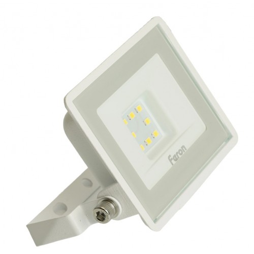 Прожектор светодиодный 2835 SMD 10W 6400K IP65 AC230V/50Hz, белый, LL-918