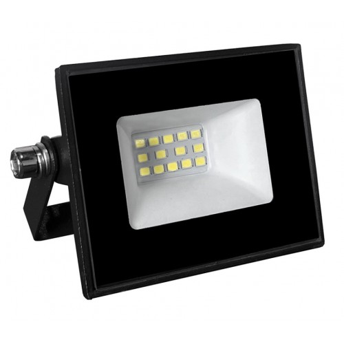 Прожектор светодиодный 2835SMD, 20W 6500K AC220-240V/50Hz IP65, черный в компактном корпусе, SFL51-20, ПРОМО
