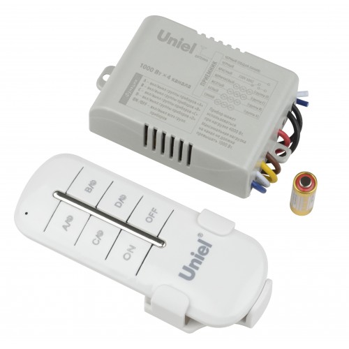 Пульт UCH-P005-G4-1000W-30M для управления светом 4 каналах1000Вт  UL-00003635