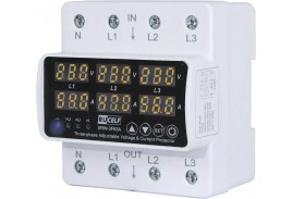 Реле напряжения трехфазное RUCELF SRW-3F63A
