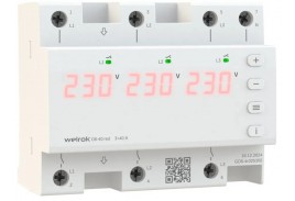 Реле напряжения welrok D6-40 red