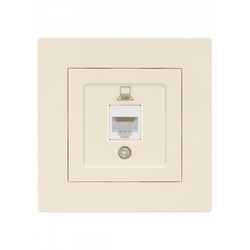 Розетка компьютерная RJ45 сл. кость "Сенеж" TDM
