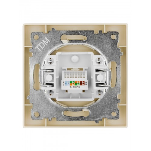 Розетка компьютерная RJ45 сл. кость "Сенеж" TDM