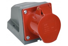 Розетка ОП 16А 380В 3P+PЕ ССИ-114 IP44 IEK