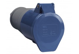 Розетка переносная ССИ-213 16А-6ч/200-250В 2P+PE IP44 IEK