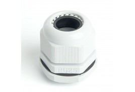 Сальник PG25 диаметр проводника 16-21 мм IP54, серый
