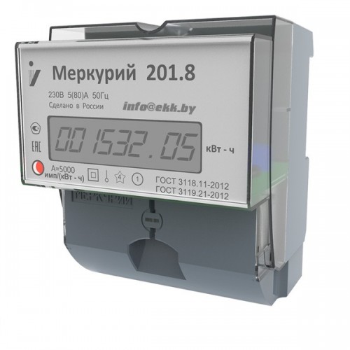 Счетчик электроэнергии "Меркурий 201.8"