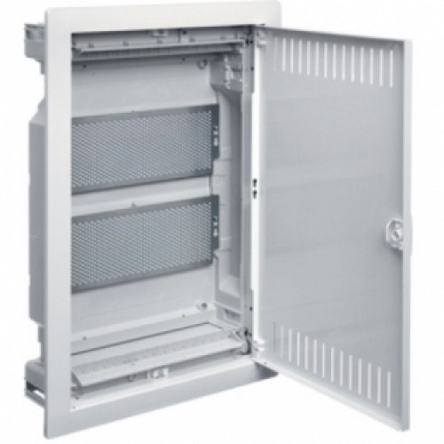 Щит скрытой установки 24 места, QC клеммы, (506х348х89)IP-30//Hager-Volta (белая дверь)