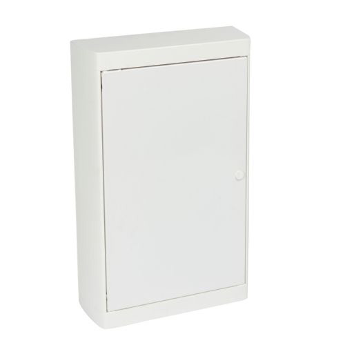 Щиток накл. Nedbox 36М (3х12+1) белая металл. дверь, с клеммами N+PE, IP41