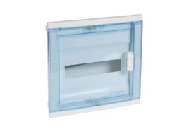 Щиток встр. Nedbox 12М (1х12+1) прозр. дверь, с клеммами N+PE, IP41