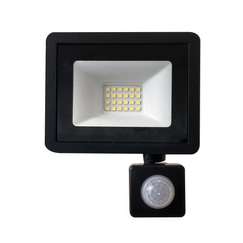 SFL80-30 с выносным датчиком 2835SMD 30W 6400K  AC220V/50Hz IP65, черный в компактном корпусе