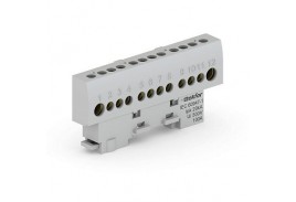 Шина нулевая изолированная KSN-6-6х9-08 GREY