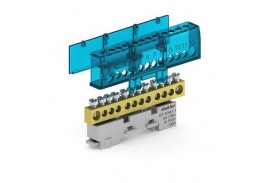 Шина нулевая изолированная KSN-6-8х12-12 BLUE