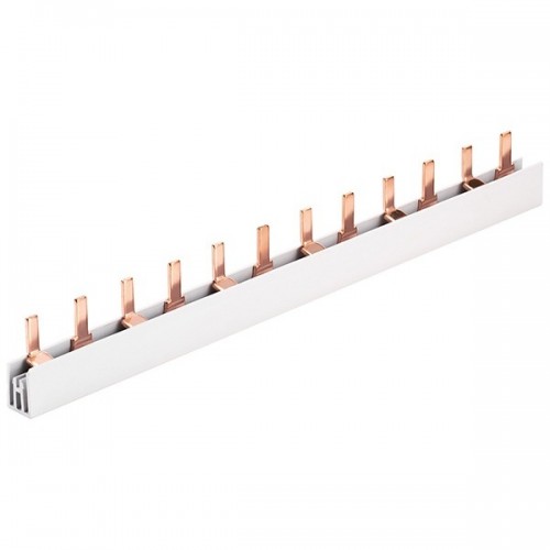 Шинка гребенчатая F-2L/210/10, тип вилка, 2P-12Mod., 10mm², 63A, 230/415V, 210mm