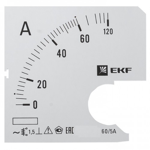 Шкала сменная для A961 60/5А-1,5 EKF PROxima