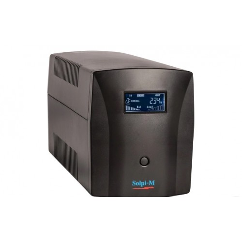 "Solpi-M"  EA900P LCDH 1KVA with DC 36V Long backup model with big charger,EPO,USB