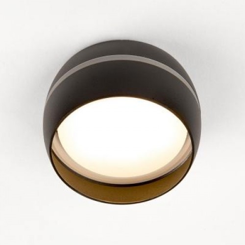 Спот GWL-GX53-M-IP20 Чаша Черный с боковым рассеивателем