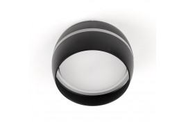 Спот GWL-GX53-M-IP20 Чаша Черный с боковым рассеивателем