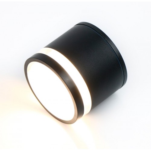 Спот GWL-GX53-M-IP65 Черный Купол