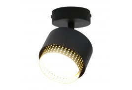 Спот на основании General GWL-GX53-M-IP20 Одинарный Черный+Золотой Матрикс