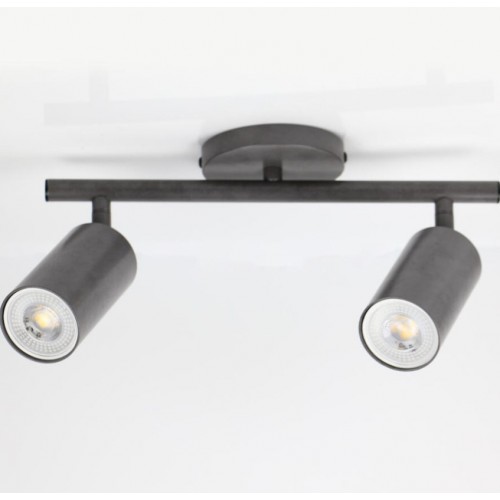 Спот на основании GWL-2GU10-M-IP20 Двойной Бетон Направленный Башня