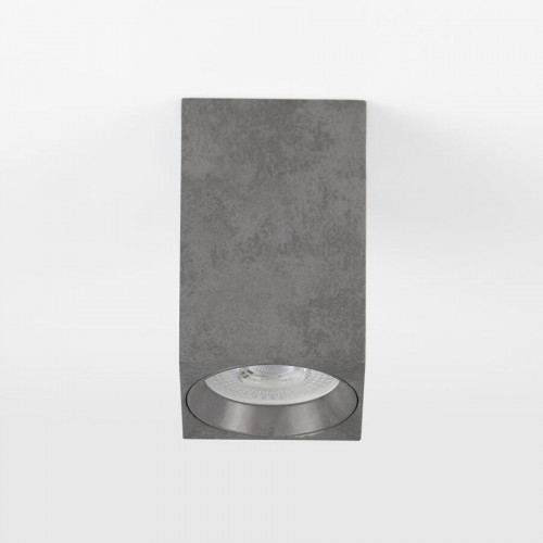 Спот на основании GWL-GU10-M-IP20 Одинарный Бетон С Боковым рассеивателем Полосы
