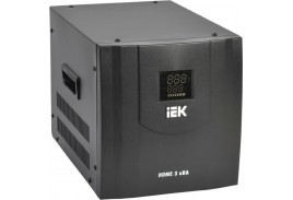 Стабилизатор напряжения серии HOME 3 кВА (СНР1-0-3) IEK