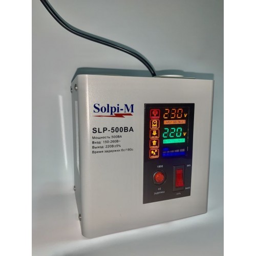 Стабилизатор напряжения Solpi-M SLP-500BA