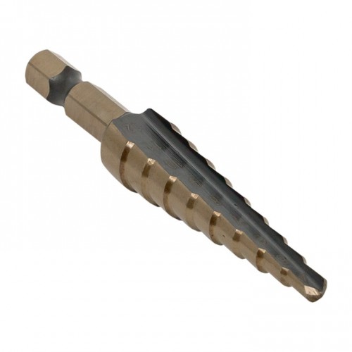 Ступенчатое сверло ST-4-12/1 HSS (9 ступ.)