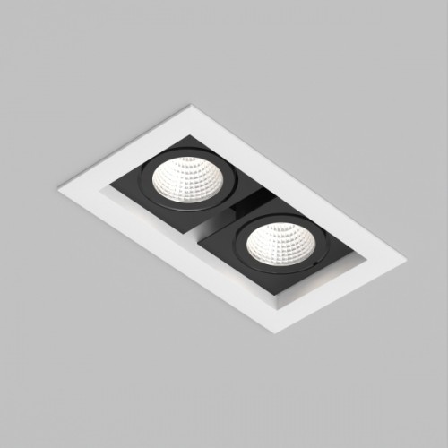 Светильник CL-KARDAN-S180x102-2x9W White (WH, 38 deg) (Arlight, IP20 Металл, 3 года)