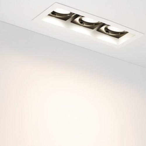 Светильник CL-KARDAN-S260x102-3x9W White (WH-BK, 38 deg) (Arlight, IP20 Металл, 3 года)