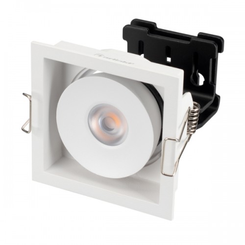 Светильник CL-SIMPLE-S80x80-9W Warm3000 (WH, 45 deg) (Arlight, IP20 Металл, 3 года)