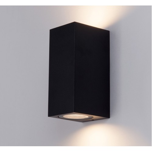 Светильник фасадный General GWL-2MR16-GU10-S-IP65 BLACK