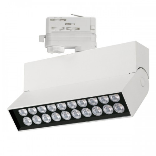 Светильник LGD-LOFT-TRACK-4TR-S170-20W Warm3000 (WH, 24 deg) (Arlight, IP40 Металл, 3 года)