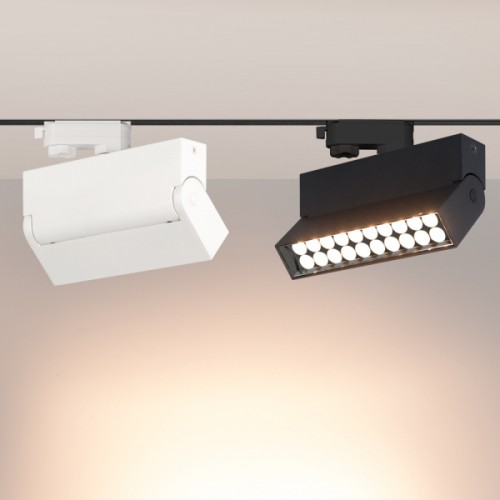 Светильник LGD-LOFT-TRACK-4TR-S170-20W Warm3000 (WH, 24 deg) (Arlight, IP40 Металл, 3 года)