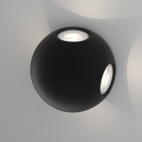 Светильник LGD-Wall-Orb-4B-8W Warm White (Arlight, IP54 Металл, 3 года)
