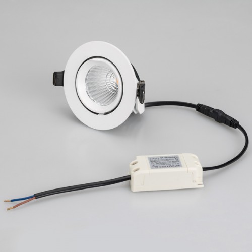 Светильник LTD-EXPLORER-R100-12W White6000 (WH, 38 deg) (Arlight, IP20 Металл, 3 года)