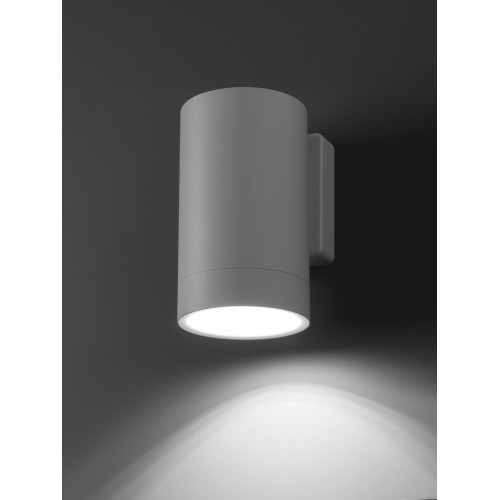 Светильник настенный LED, Соло, 6 Вт, 4000 К, H160 мм, алюм./бел., IP65, TDM