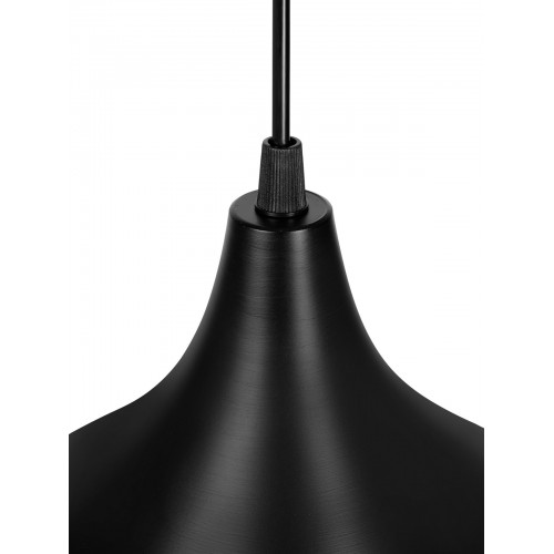 Светильник НСБ 3526/1 "Steel" 40 Вт, Е14, черный, шнур черный TDM