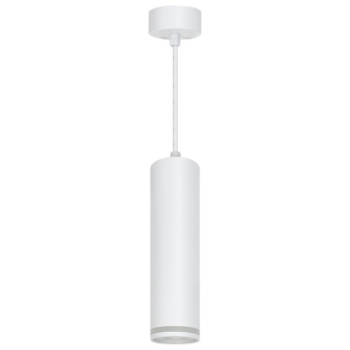 Светильник потолочный на подвесе MR16 35W 230V, белый D55*H200 ML1708 Barrel LUNA